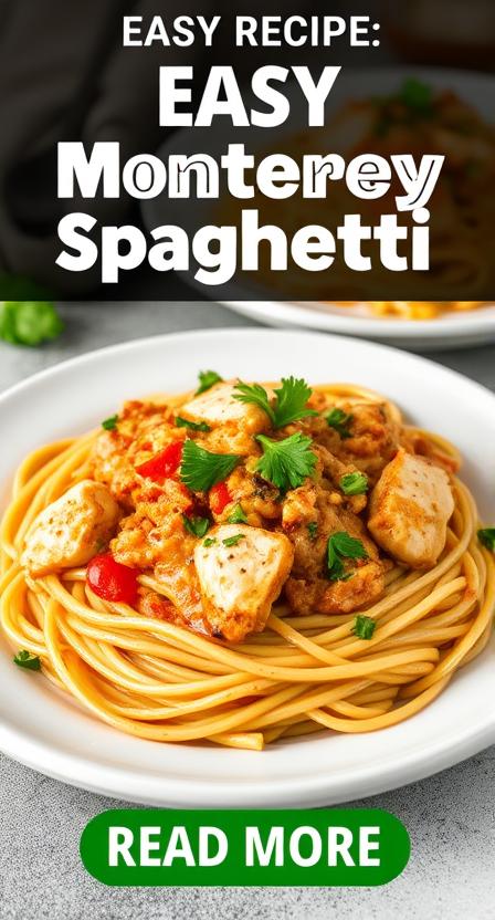 🍗 EASY Monterey Chicken Spaghetti: The Ultimate Comfort Pasta for Every Occasion 🍝 2 Monterey Chicken Spaghetti