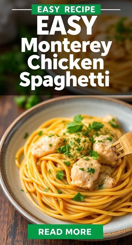 Monterey Chicken Spaghetti