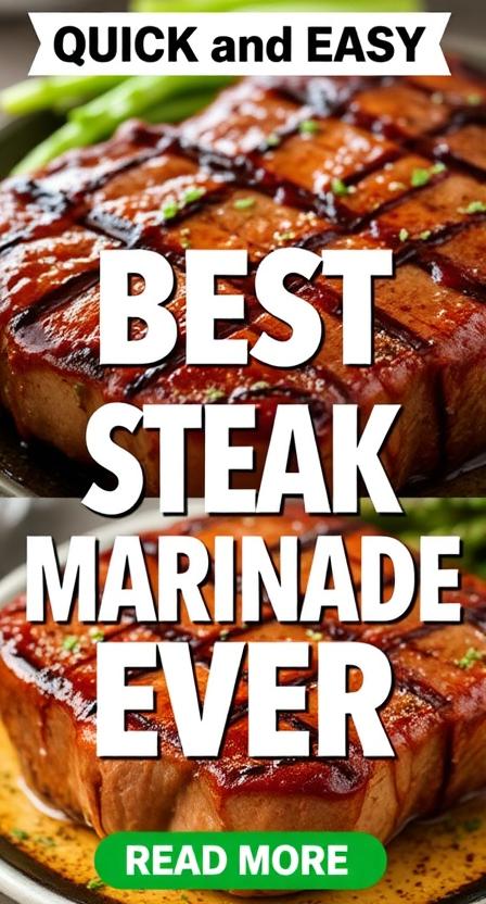 Best Steak Marinade Ever