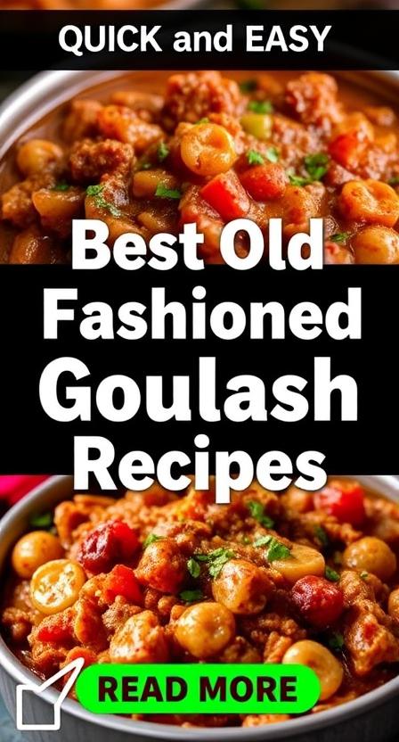 Old Fashioned Goulash