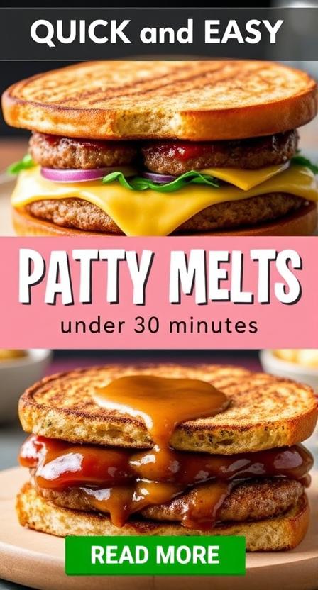 Patty Melts with Secret Sauce