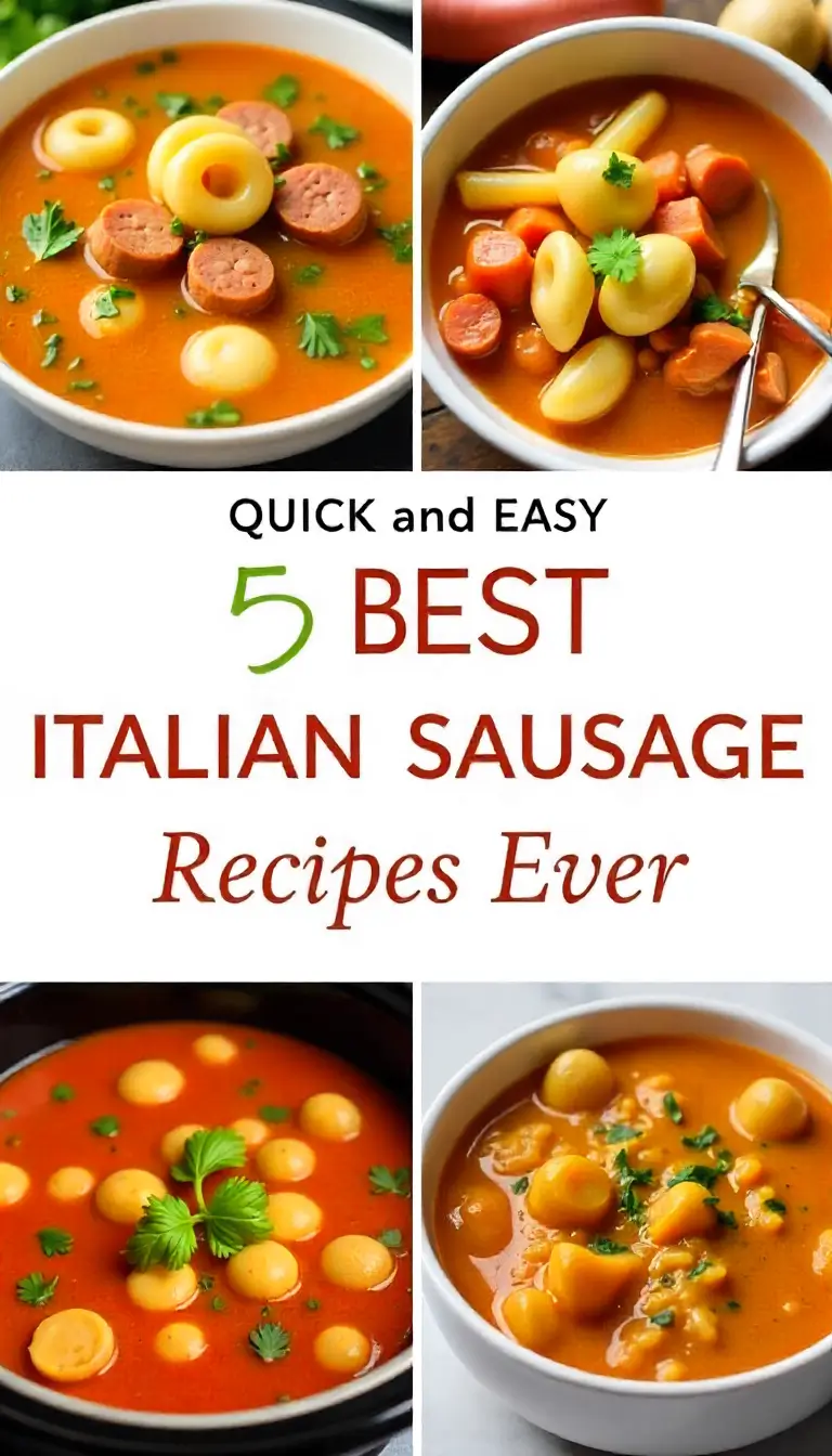 Italian Sausage Recipes