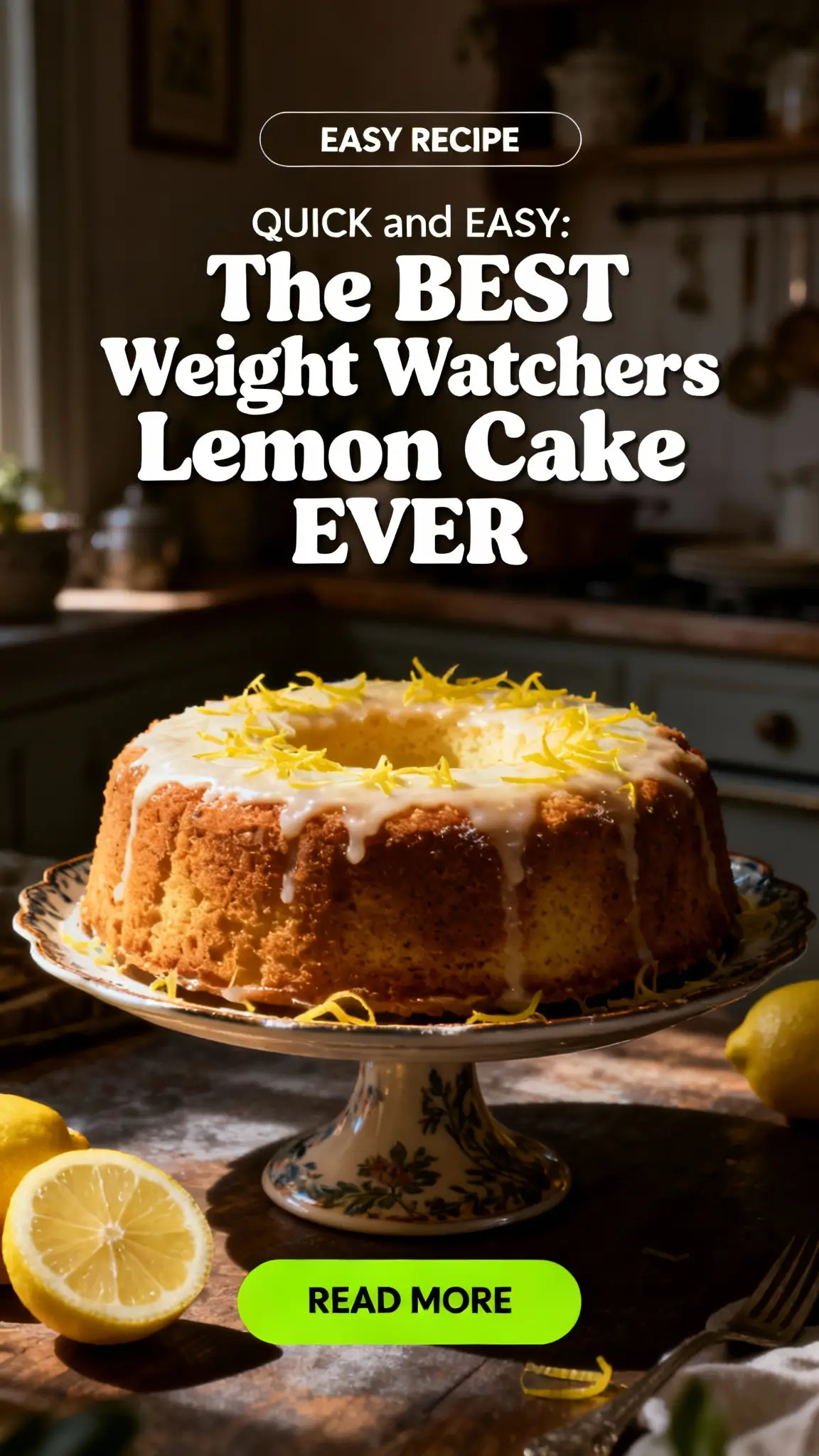 Weight Watchers Lemon Cake